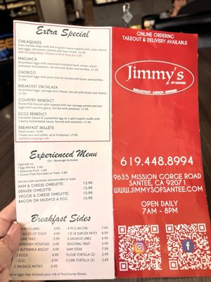 Menu photo 3 Jimmy's of Santee Santee, CA Menu photo 3 Jimmy's of Santee Santee, CA