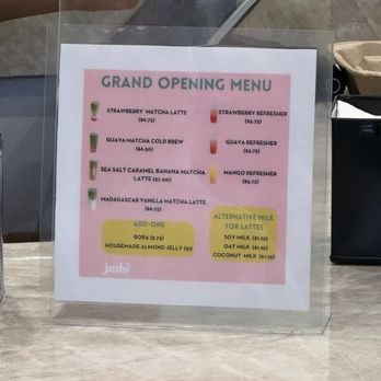Junbi Matcha & Tea - Grand Opening limited menu - Bubble Tea Near Me - Livermore, California Junbi Matcha & Tea - Grand Opening limited menu - Bubble Tea Near Me - Livermore, California