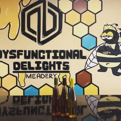 Dysfunctional Delights Meadery - Bar area