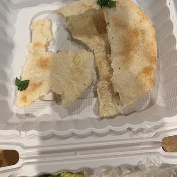 Risen Kabob And Pastries - Fresh pita (sorry, I already started eating it, oops!) - Modern European Near Me - Upland, California