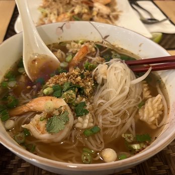Viman Thai Cuisine - Thai Noodle Soup with Seafood - Thai Near Me - Folsom, Pennsylvania Viman Thai Cuisine - Thai Noodle Soup with Seafood - Thai Near Me - Folsom, Pennsylvania