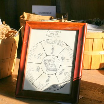 Littorai Wines - Biodynamic compost preparations wheel. - Wine Tasting Room Near Me - Sebastopol, California