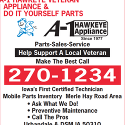 A-1 Hawkeye Veteran Appliance