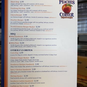 Peaches Corner - Hot Dogs Near Me - Myrtle Beach, South Carolina