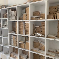 Ouro Custom Woodwork - We have samples of all our stock moulding profiles available for customers to take.