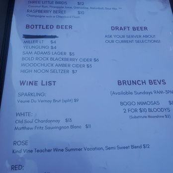 Collision Course - Non-moonshine alcohol options - Breakfast & Brunch Near Me - Westminster, Maryland