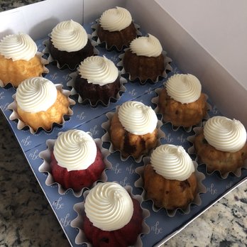 Nothing Bundt Cakes - Assorted bundtinis (double chocolate chip, vanilla, marble, confetti, carrot, red velvet) - Bakeries Near Me - San Diego, California