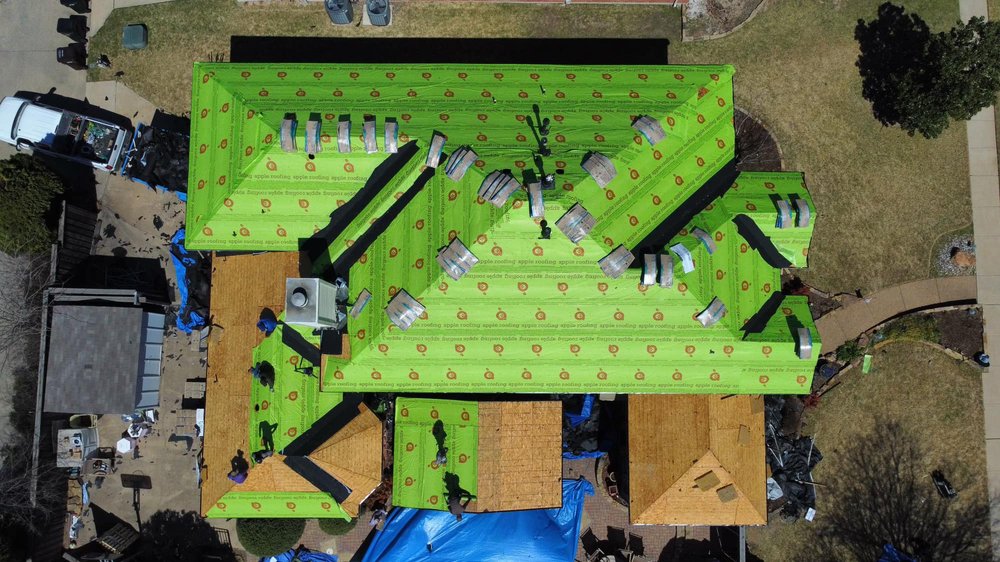 Slide of Apple Roofing