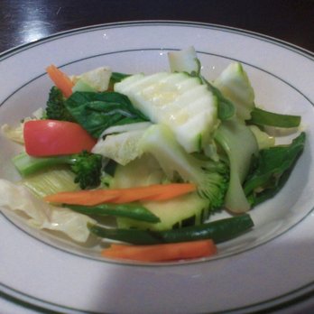 Pho Viet Thai - Side of steamed vegetables that accompanied salmon in clay pot - Thai Near Me - Horsham, Pennsylvania Pho Viet Thai - Side of steamed vegetables that accompanied salmon in clay pot - Thai Near Me - Horsham, Pennsylvania