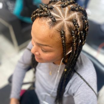 Operation Hair - Triangle Box Braids - Hair Stylists Near Me - San Jose, California