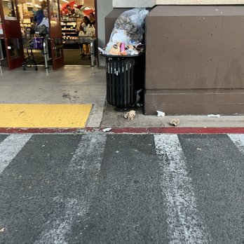 Safeway - Overflowing garbage can - Grocery Near Me - Napa, California Safeway - Overflowing garbage can - Grocery Near Me - Napa, California