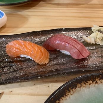 MiChi Japan - Salmon and tuna nigiri - Ramen Near Me - Tigard, Oregon MiChi Japan - Salmon and tuna nigiri - Ramen Near Me - Tigard, Oregon