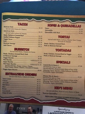 Menu photo 1 Arturo's Tacos Grand Haven, MI Menu photo 1 Arturo's Tacos Grand Haven, MI