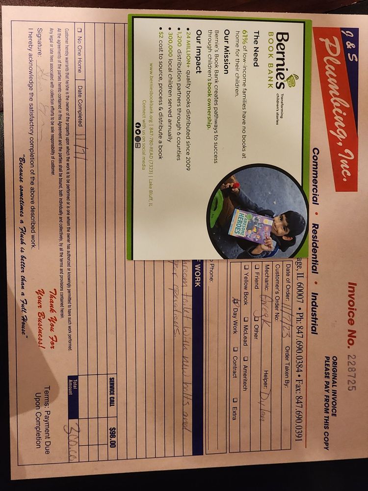 Slide of J & S Plumbing