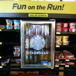 Dollar General - New Starbucks fridge