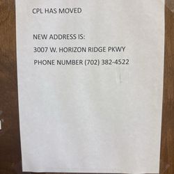 CPL - Pro tip... Note new address.