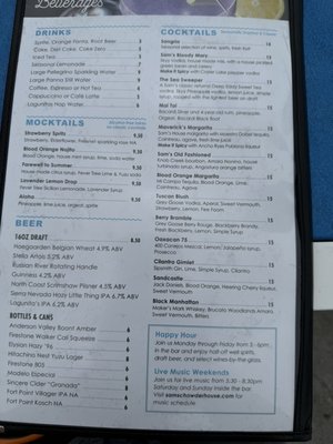Menu photo 1 Sam's Chowder House Half Moon Bay, CA Menu photo 1 Sam's Chowder House Half Moon Bay, CA