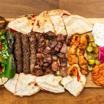 Skewer - Tray bbq - Lebanese Near Me - Los Angeles, California Skewer - Tray bbq - Lebanese Near Me - Los Angeles, California