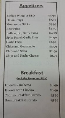 Menu photo 2 El cazador Princeton, CA