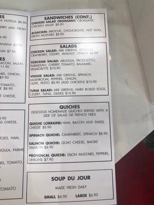 Menu photo 5 The French Cafe Winter Garden, FL