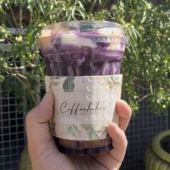 Coffeeholic House - The Dream + ube syrup - Coffee & Tea Near Me - Seattle, Washington