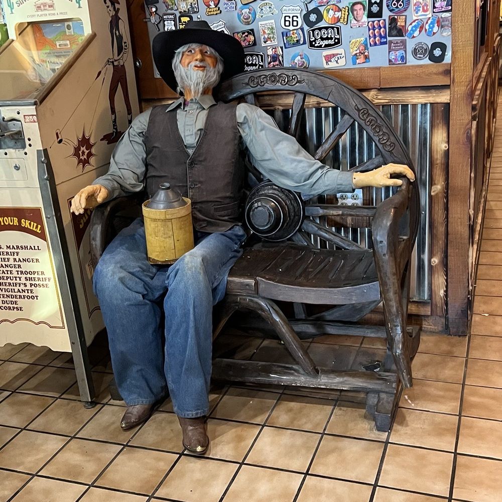 Wagon Wheel Restaurant - The old man. - American Near Me - Needles, California Wagon Wheel Restaurant - The old man. - American Near Me - Needles, California