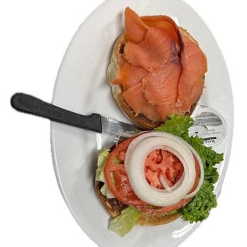 New Britain Diner Restaurant - Bagel All The Way (Lox) - Diners Near Me - New Britain, Connecticut New Britain Diner Restaurant - Bagel All The Way (Lox) - Diners Near Me - New Britain, Connecticut