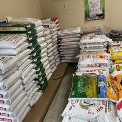 Asian Market - Big bags of rice