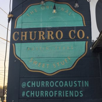 Churro Co - Churro Co Sign - Desserts Near Me - Austin, Texas Churro Co - Churro Co Sign - Desserts Near Me - Austin, Texas