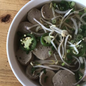 Noodles Pho U - Beef meatball pho. IG: betweencupcakes - Vietnamese Near Me - Lombard, Illinois
