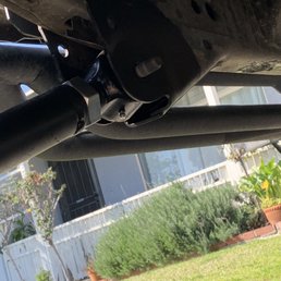 They did not put a nut on my rear control arm