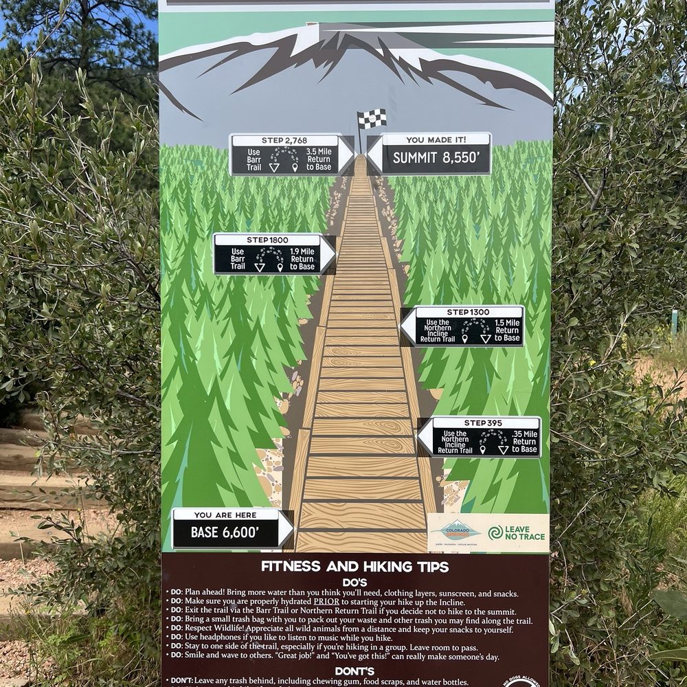 Manitou Incline - Note the do's and don'ts - Hiking Near Me