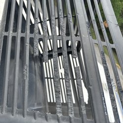 Squirrel chewed AC cover