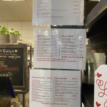 Bistro Europa - Menus - Salad Near Me - San Diego, California Bistro Europa - Menus - Salad Near Me - San Diego, California