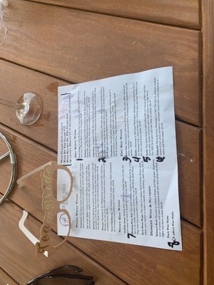 Menu photo 8 Hocking Hills Winery Logan, OH
