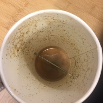 Big Bear Cafe - metal rod in my coffee cup, gross! - Cafes Near Me - Washington, DC, District of Columbia