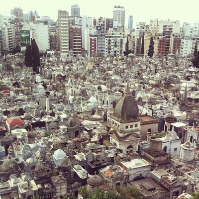Recoleta Cemetery by null