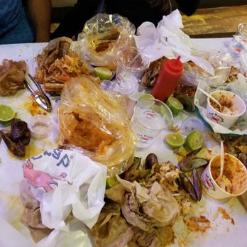 The Boiling Crab - The aftermath - Cajun/Creole Near Me - San Jose, California The Boiling Crab - The aftermath - Cajun/Creole Near Me - San Jose, California