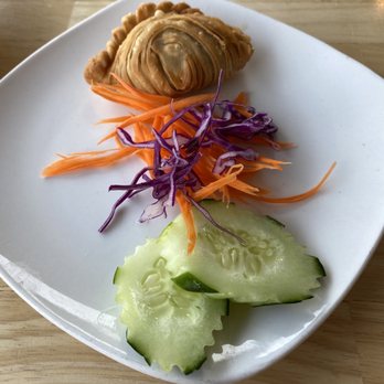 Basil & Co - Chicken Curry Puff - Thai Near Me - Diamond Bar, California