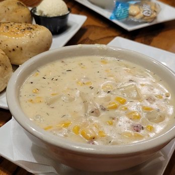 The Palace - Fabulous Corn Chowder and some tasty bread rolls. - Bars Near Me - Prescott, Arizona The Palace - Fabulous Corn Chowder and some tasty bread rolls. - Bars Near Me - Prescott, Arizona