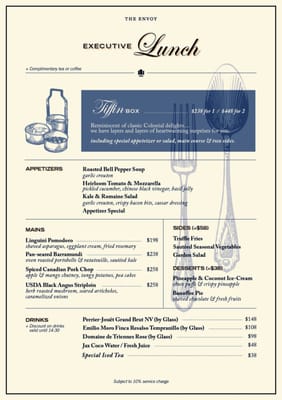 Menu photo 3 The Envoy Hong Kong, HK