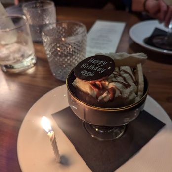 Adelina - Vanilla ice cream birthday dessert - Italian Near Me - Detroit, Michigan Adelina - Vanilla ice cream birthday dessert - Italian Near Me - Detroit, Michigan