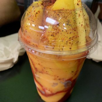 Ocean Rainbow - Chamango with mango ice cream - Ice Cream & Frozen Yogurt Near Me - Oceanside, California