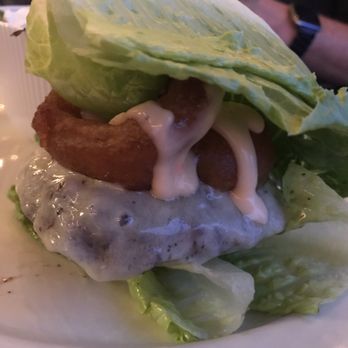 The Black Antler - Wagu burger with a lettuce bun - Cocktail Bars Near Me - Penticton, British Columbia The Black Antler - Wagu burger with a lettuce bun - Cocktail Bars Near Me - Penticton, British Columbia