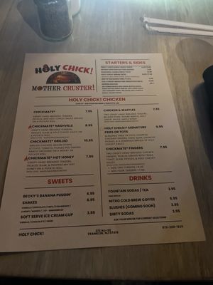 Menu photo 4 Holy Chick! Mother Cruster! Franklin, NJ