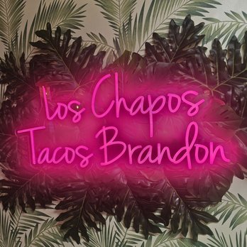 Los Chapos Tacos - neon sign - New Mexican Cuisine Near Me - Brandon, Florida