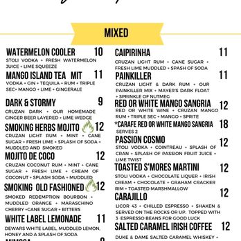 Frescos Kitchen & Pub House - Menu - Cafes Near Me - Christiansted, Virgin Islands