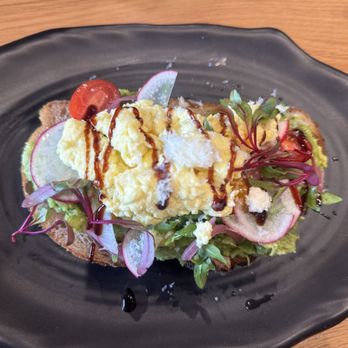 Bluberry Social - Sunrise Avocado toast - Breakfast & Brunch Near Me - Irvine, California