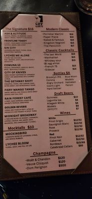 Menu photo 5 OffCity Queens, NY