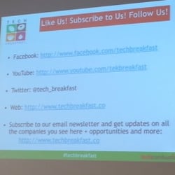 Johns Hopkins University - At a startup event